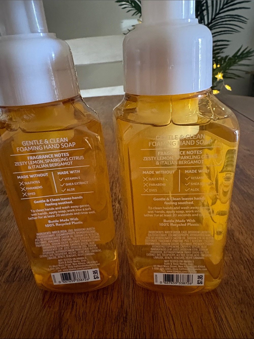 Bundle of Kitchen Lemon Hand Soaps Kitchen Wallflower & 1 Limoncello plug in - Picture 3 of 9